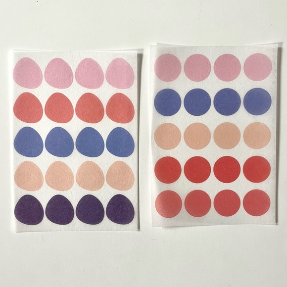 🏷️ aesthetic abstract geometric PET translucent sticker sheet set - Picture 9 of 10